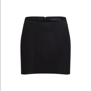 Lioness Venetian Corset Mini Skirt - Black (Size XS) - NEW WITH TAGS